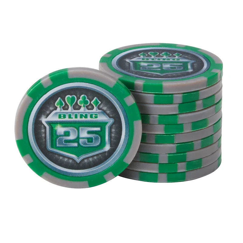Fat Cat Bling Poker Set