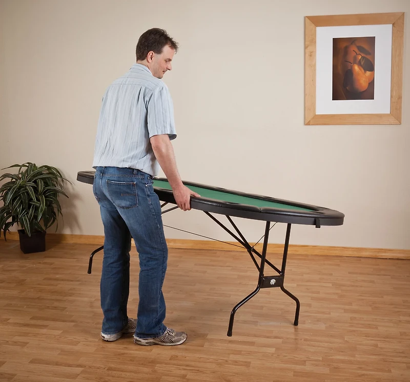 Fat Cat Texas Hold 'Em Poker Table with Drink Holders