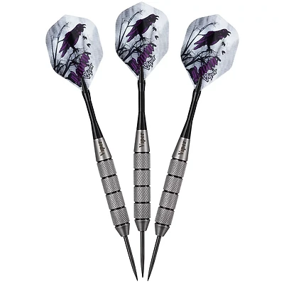 Viper Underground Raven 25-Gram Steel-Tip Darts 3-Pack