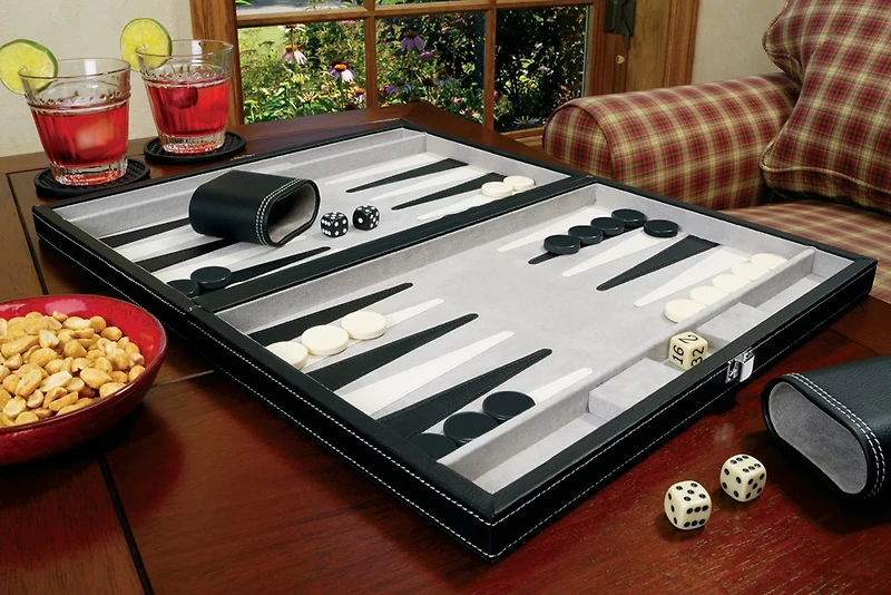Mainstreet Classics 15" Backgammon Set