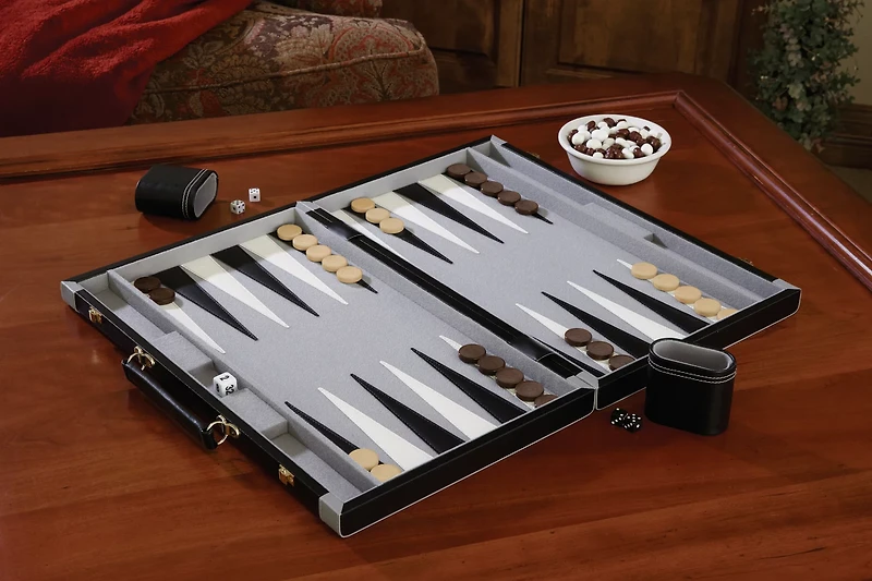 Mainstreet Classics Pennsylvania Ave Backgammon Set
