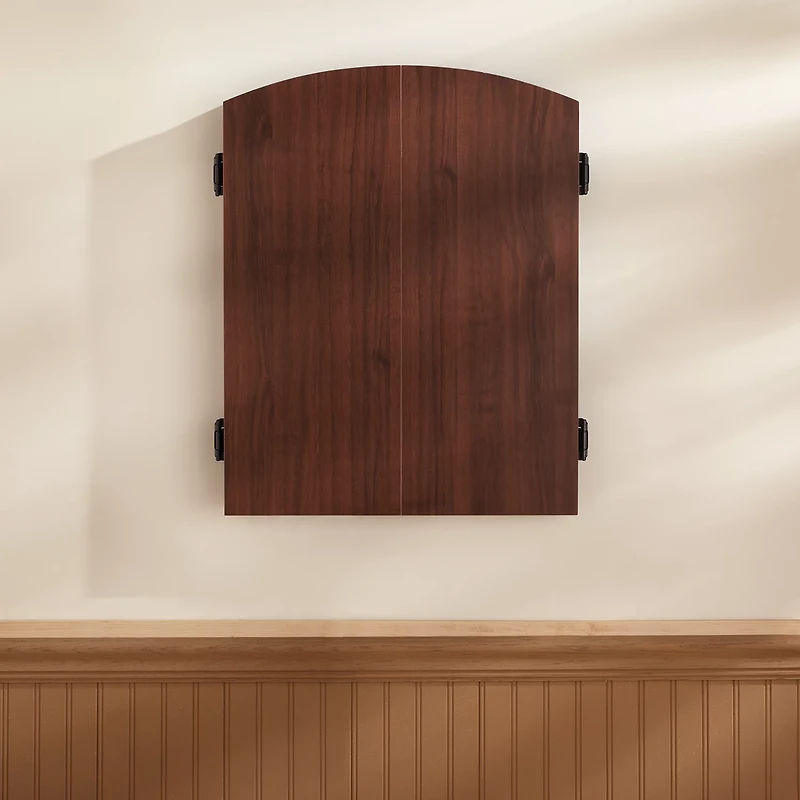 Fat Cat Electronix Electronic Dartboard with Cabinet