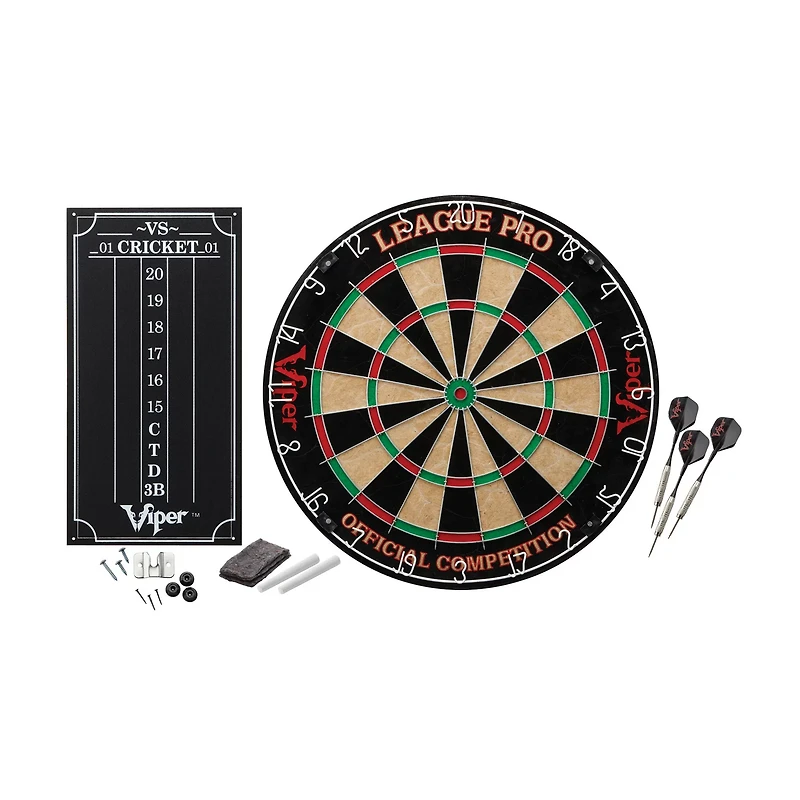 Viper League Pro Sisal Fiber Dartboard