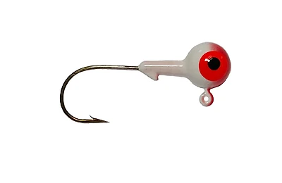 Big Bite Baits 2-Eye 2-Color Round Jigheads 10-Pack