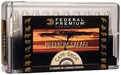 Federal Premium Cape-Shok .375 Holland & Holland 300-Grain Trophy Bonded Sledgehammer Solid Ammuniti