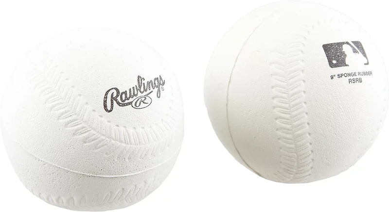 Rawlings Sponge Rubber Baseballs 2-Pack