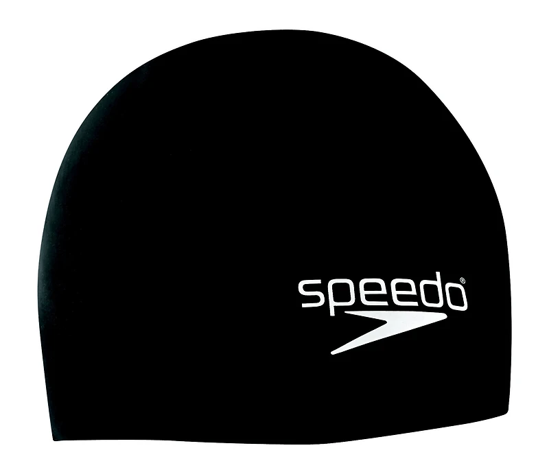 Speedo Men's Solid Silicone Swim Cap