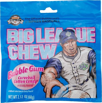 Big League Chew Cotton Candy 2.12 oz. Bubble Gum