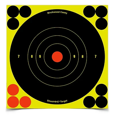 Birchwood Casey Shoot-N-C 5.5 in Bull's-Eye Targets 60-Pack