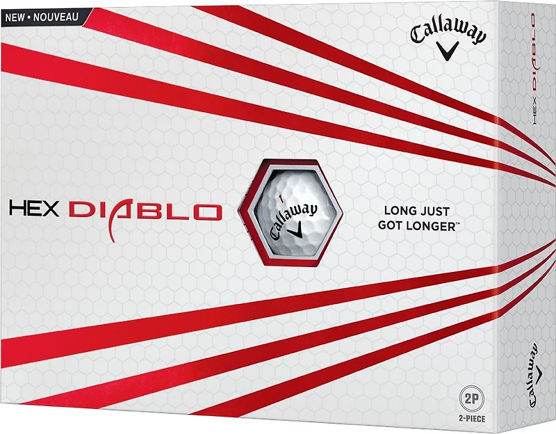 Callaway Hex Diablo 16 Golf Balls 12-Pack