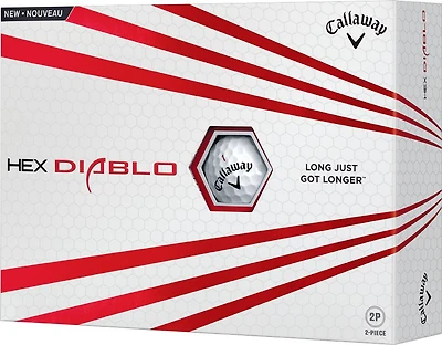 Callaway Hex Diablo 16 Golf Balls 12-Pack