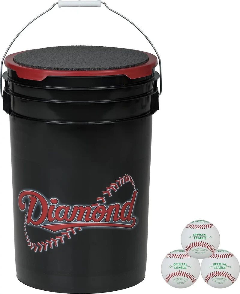 Diamond 6-Gallon BB-OL Baseball Bucket