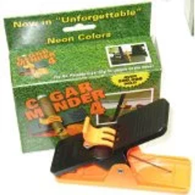 Cigar Minder Clip-On Golf Bag Cigar Holder