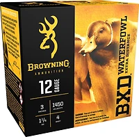 Browning BXD Extra-Distance #4 Steel Waterfowl 12 Gauge Shotshells
