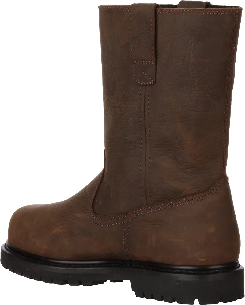 Wolverine Men's Iron Ridge II EH Steel Toe Wellington Work Boots