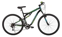 Huffy Men's Tocoa 27.5" 21-Speed Dual Suspension Mountain Bike