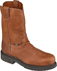 Justin Men's Aged Bark EH Steel Toe Wellington Work Boots