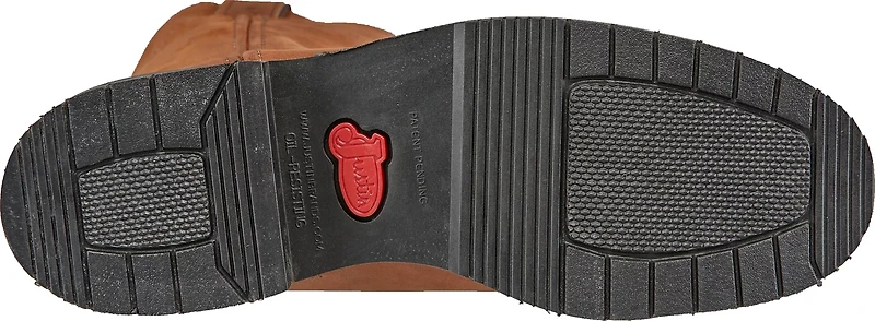 Justin Men's Aged Bark EH Steel Toe Wellington Work Boots