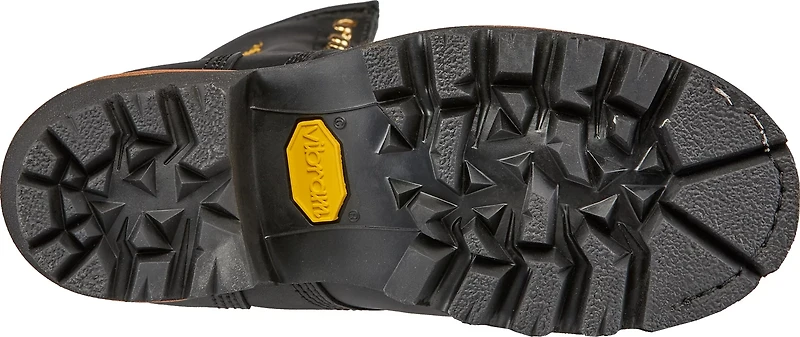 Chippewa Boots Women's Oiled Steel Toe Logger Lace Up Boots