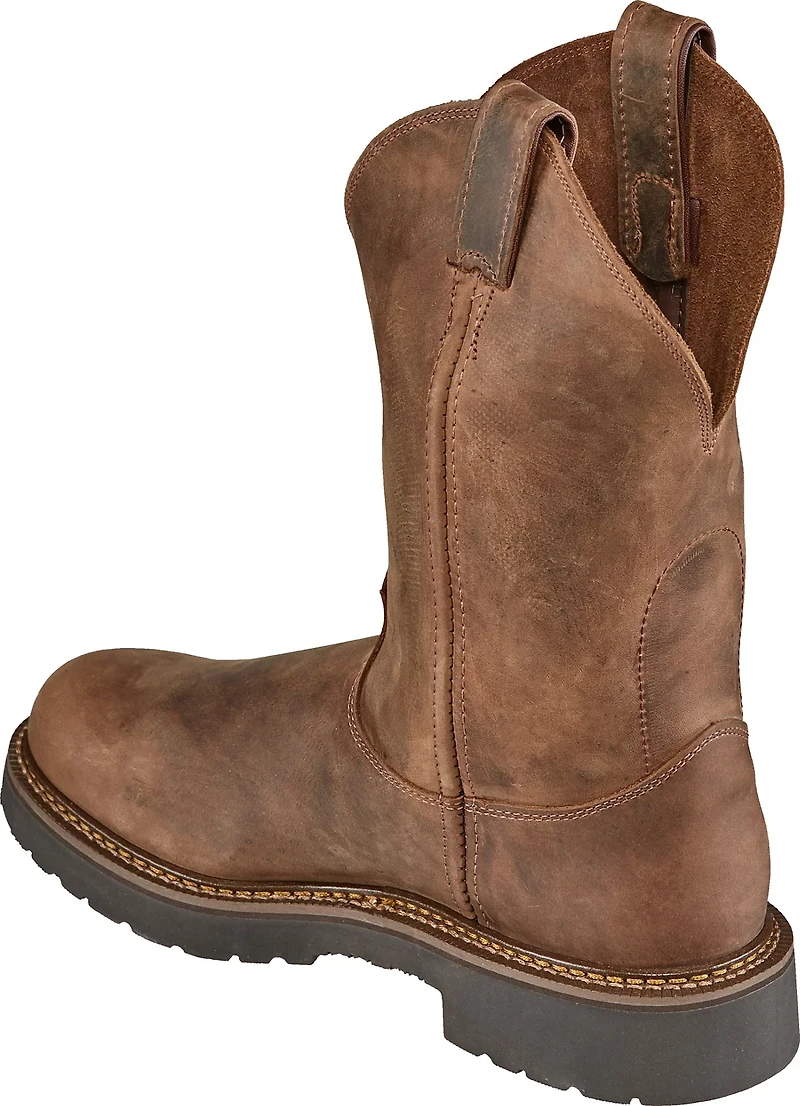 Justin Men's Rugged Bay Gaucho EH Wellington Work Boots