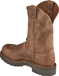 Justin Men's Rugged Bay Gaucho EH Steel Toe Wellington Work Boots