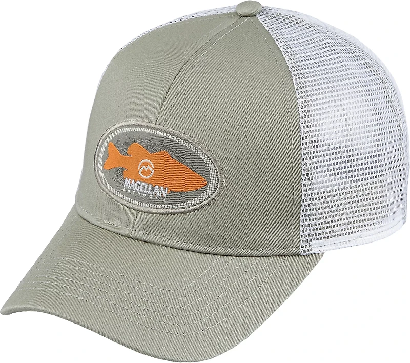 Magellan Outdoors Men's Bass Oval Trucker Hat