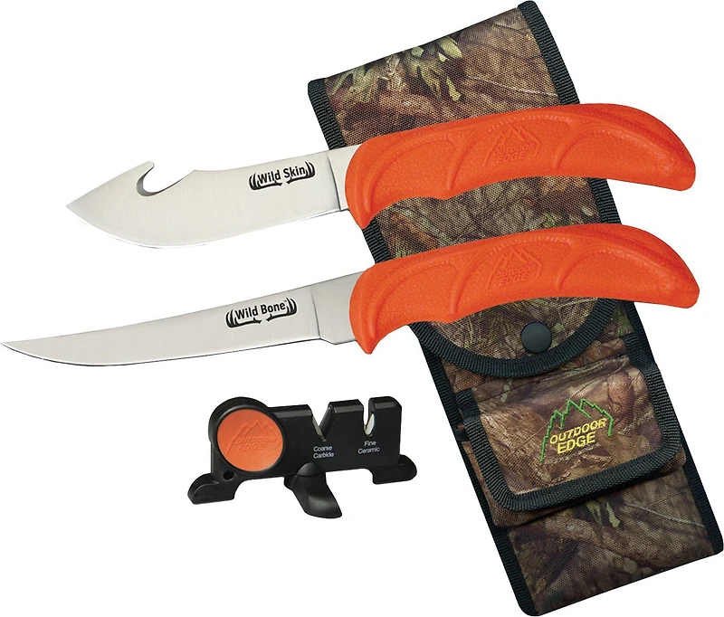 Outdoor Edge Wild-Bone Hunting Combo Knife Set