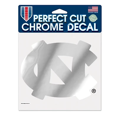WinCraft University of North Carolina Chrome Perfect Cut Decal