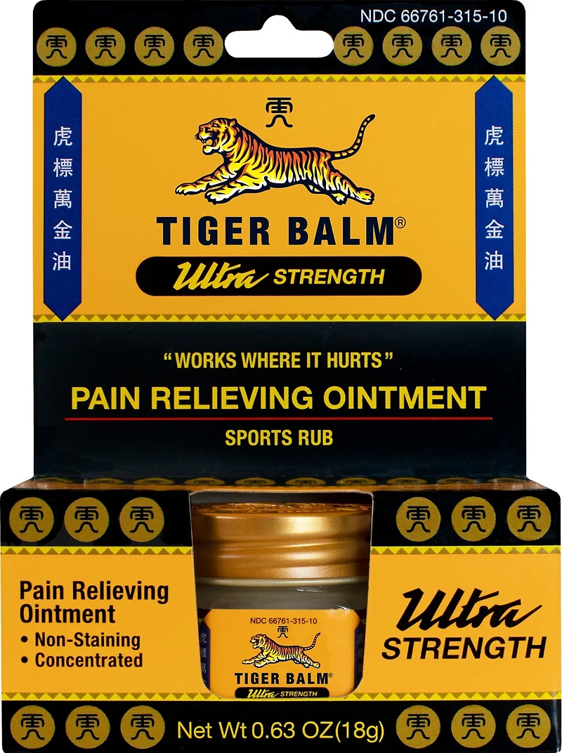 Tiger Balm Ultra-Strength Pain-Relieving Ointment