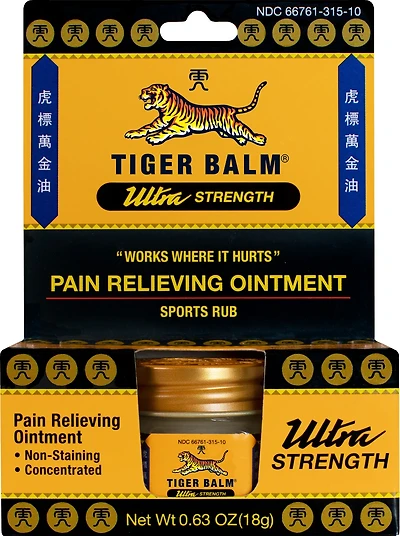 Tiger Balm Ultra-Strength Pain-Relieving Ointment