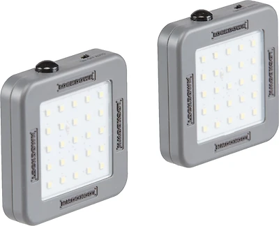 Lockdown Automatic Cordless 25-LED Vault Lights 2-Pack