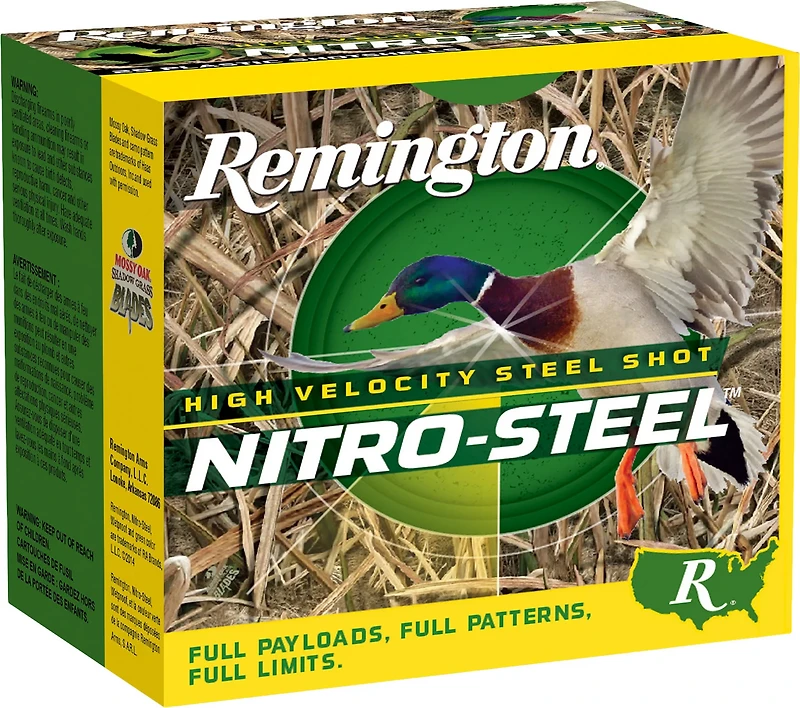 Remington NITRO-STEEL High Velocity Magnum Loads 12 Gauge Shotshells