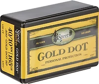 Speer Gold Dot .40 165-Grain Hollow Point Handgun Bullets