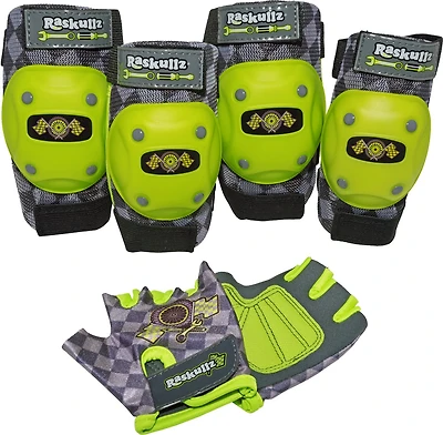 Raskullz Boys' Bike Riderz Pad and Glove Set
