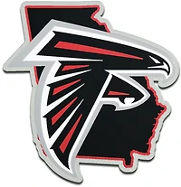 Stockdale Atlanta Falcons Acrylic State Shape Auto Emblem