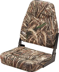 Marine Raider Camo High-Back Boat Seat