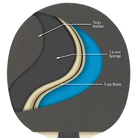 Rec-Tek™ HiViz Table Tennis Paddle