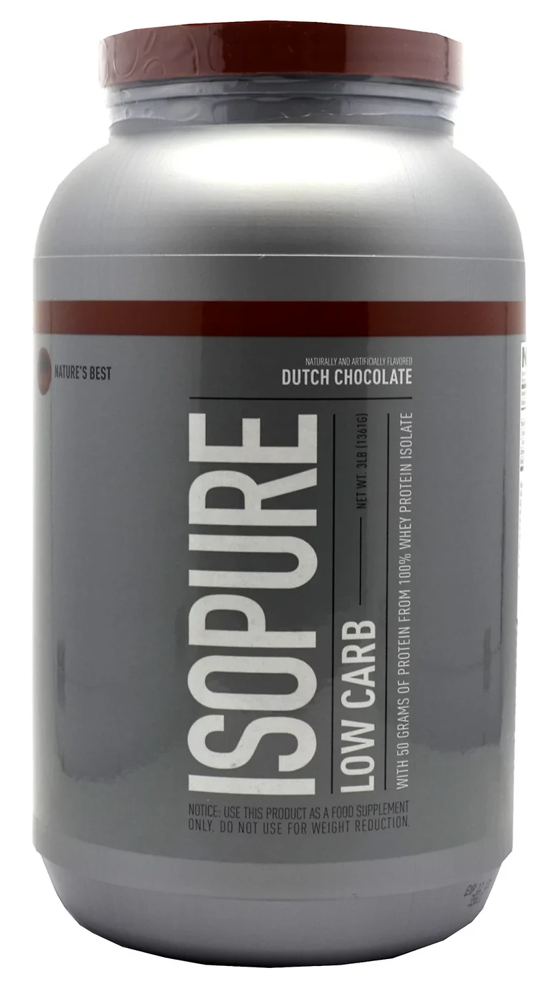 Nature's Best Isopure Low Carb Chocolate Protein Powder