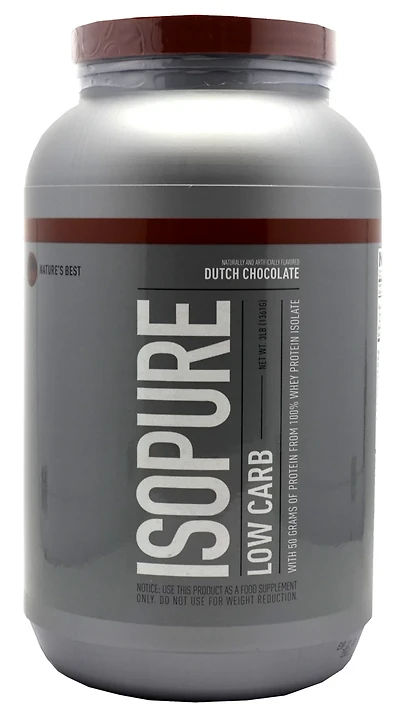 Nature's Best Isopure Low Carb Chocolate Protein Powder