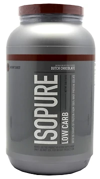 Nature's Best Isopure Low Carb Chocolate Protein Powder