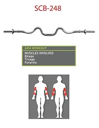 Impex Standard 2 Piece Standard Super Curl Bar