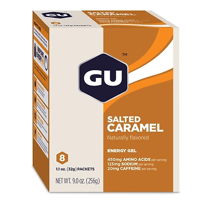 GU Vanilla Energy Gels 8-Pack