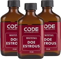 Code Red 2 oz. Whitetail Doe Estrous Urine 3-Pack