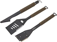 Outdoor Gourmet Paracord 3-Piece Barbecue Tool Set