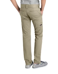 Dickies Boys' Flex Skinny Fit Straight Leg Uniform Pant