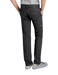 Dickies Boys' Flex Skinny Fit Straight Leg Uniform Pant