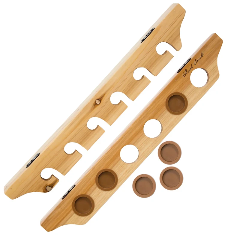 Rush Creek 2-Piece Vertical/Horizontal Rod Wall Mount