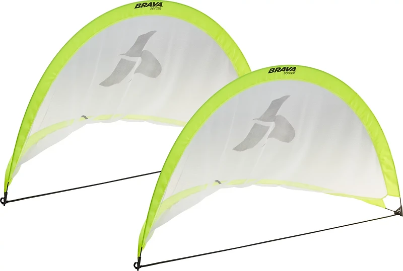 Brava Soccer 6 ft Pop Up Goal Set of 2