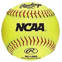 Rawlings Girls' 12 in Recreational Fast-Pitch Softballs 6-Pack