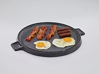 Outdoor Gourmet 14 in Preseasoned Round Griddle